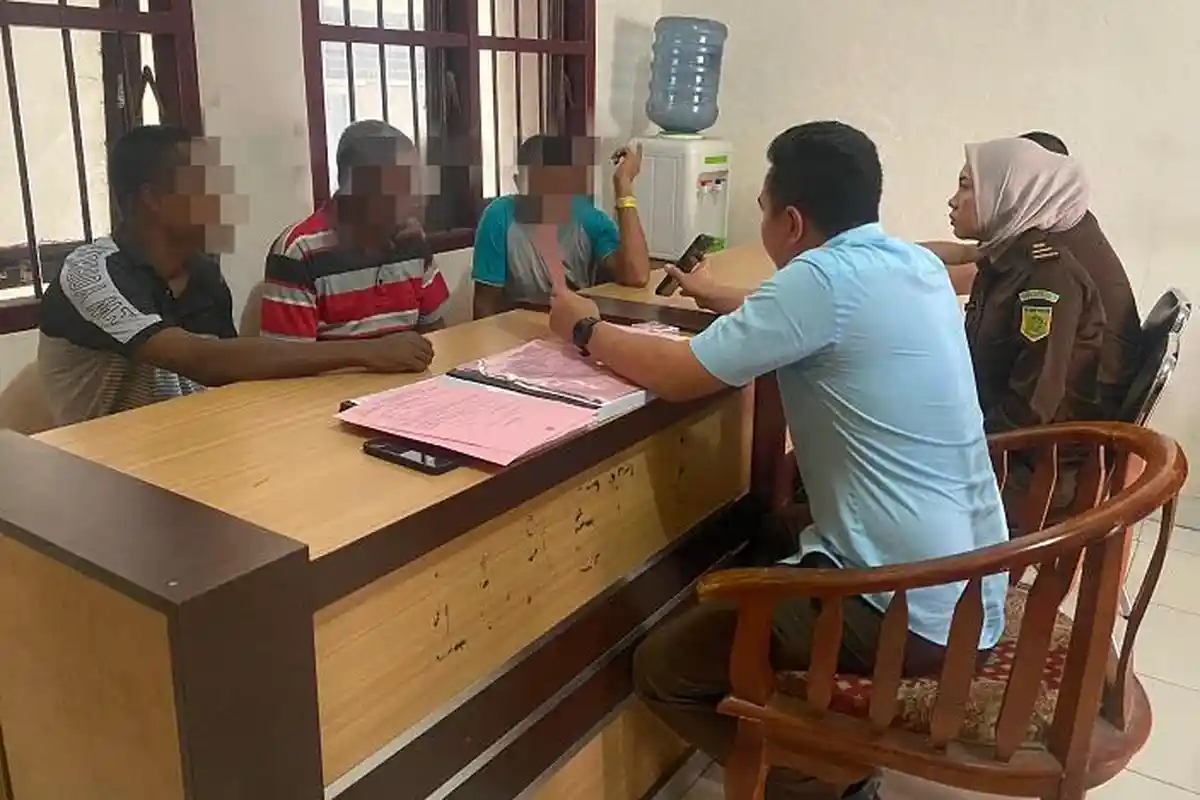 Polres Langsa Serahkan 3 Tersangka WNA Kasus Penyelundupan Manusia ke Kejari Aceh Timur