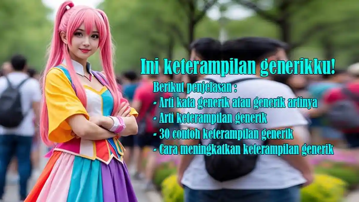 Arti Kata Generik atau Artinya dan Arti Keterampilan Generik serta 30 ...
