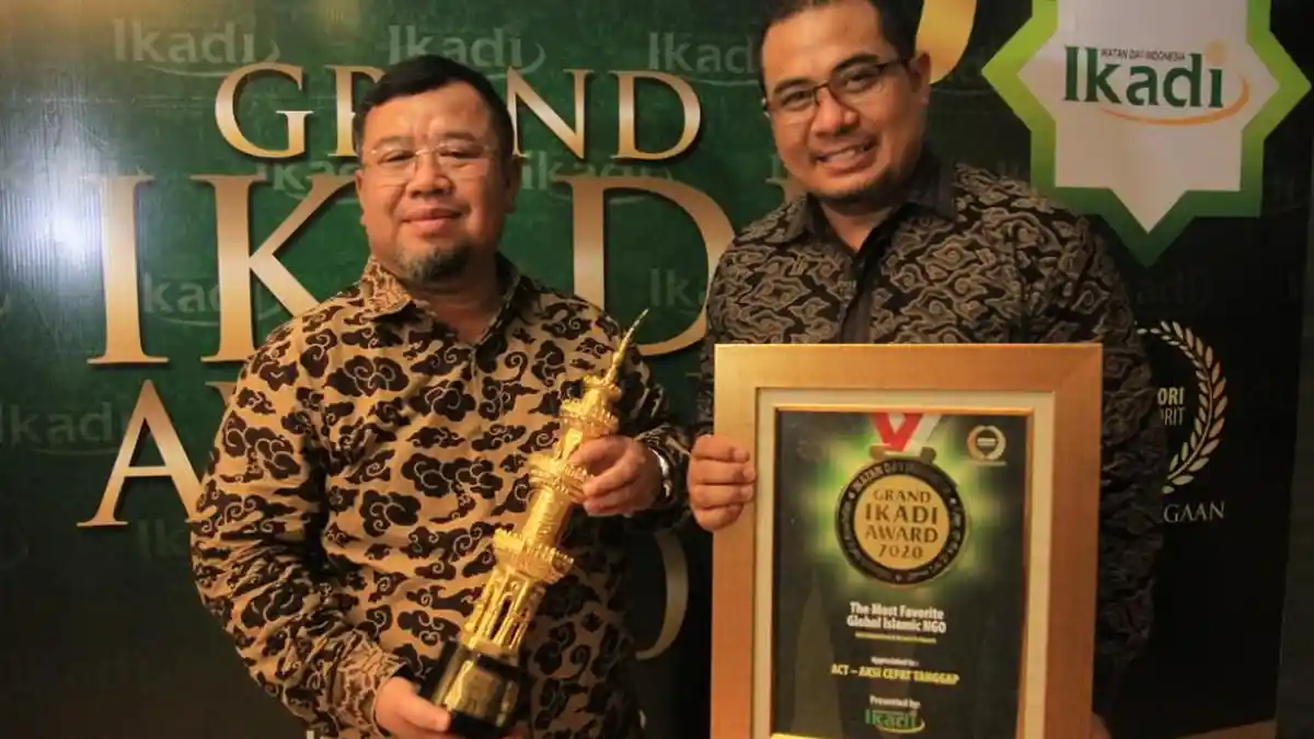 ACT Didapuk Sebagai NGO Terfavorit versi Ikatan Dai Indonesia