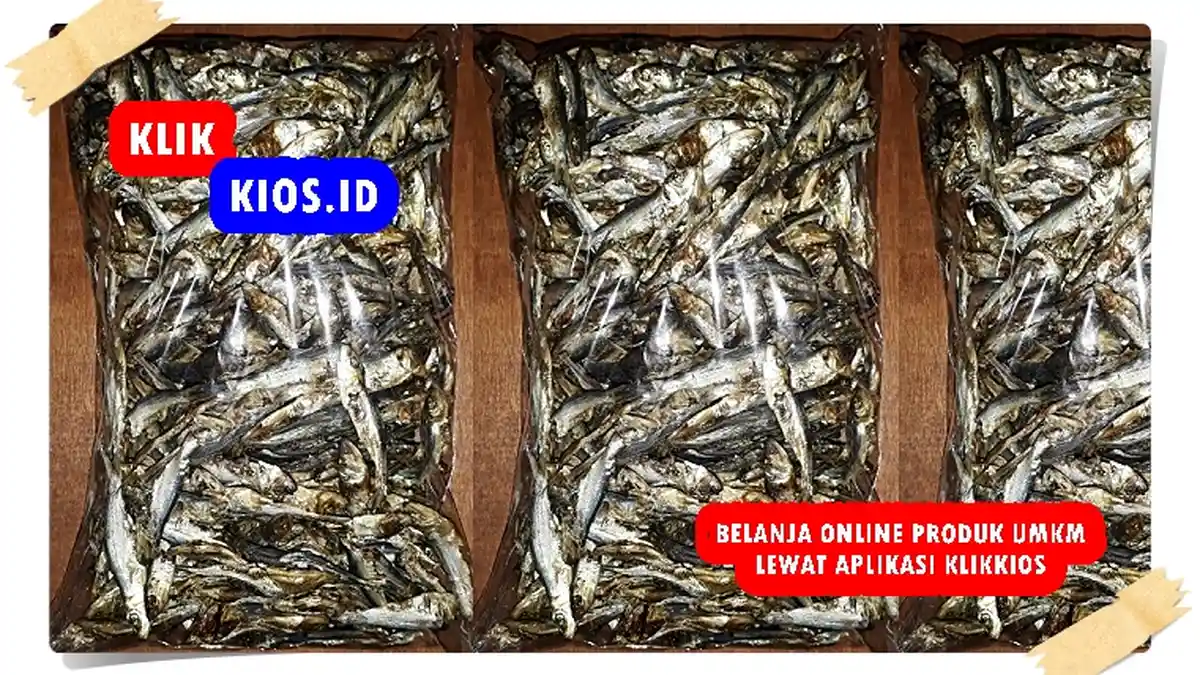 Belanja Yuk! Ada Ikan Tandipang Kering di Kios UMKM Sulut