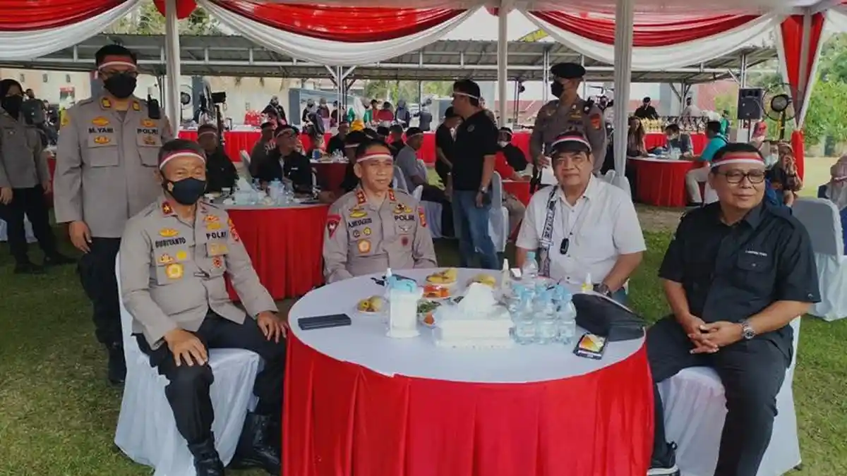 Kapolda Lampung Undang Pimpinan Media Ikuti Lomba Menembak di SPN Kemiling