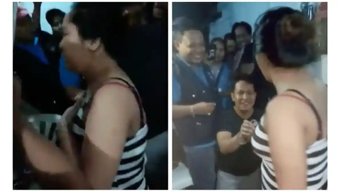 Video Pria 'Tersangka Sabu' Berlutut Ajak Pacar Menikah Viral di Dunia Maya