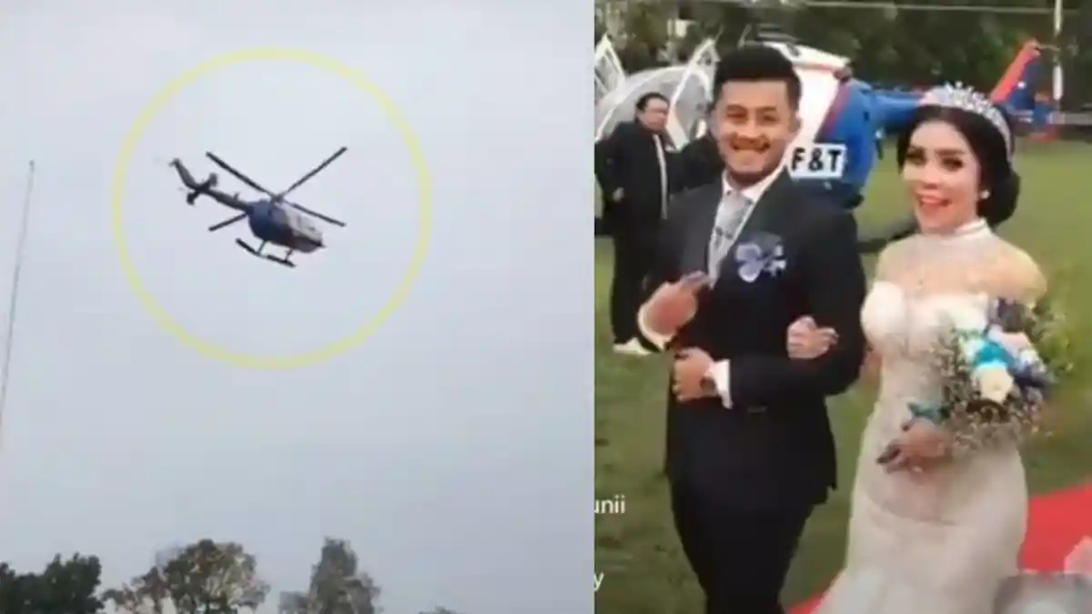 Kapolda Sumut Akui Helikopternya Dipakai Warga untuk Nikahan