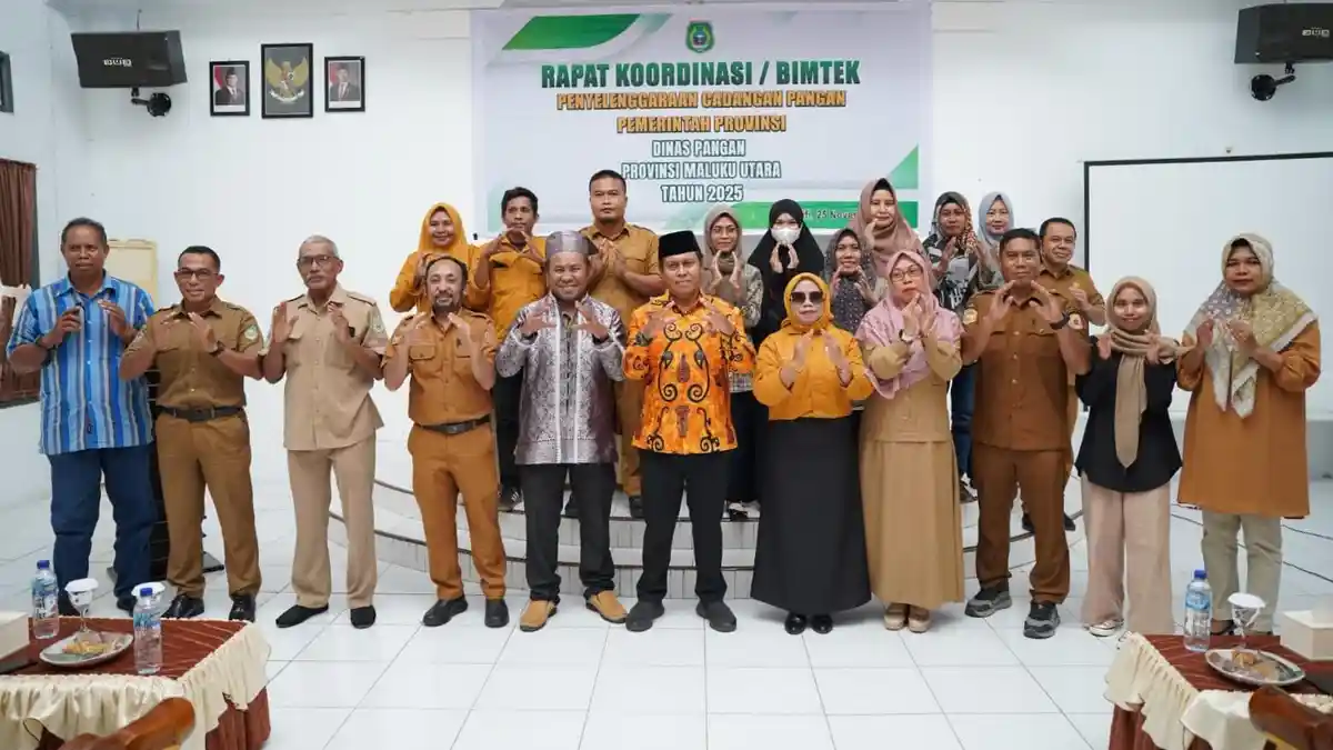 Cadangan Pangan Maluku Utara Catat Lonjakan Positif: dari 2 Ton Jadi 12,75 Ribu Ton