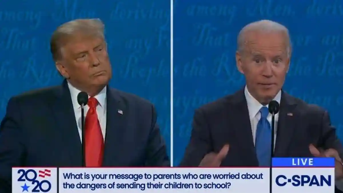 Debat Final Trump Vs Biden Dimulai : Moderator Tanyakan Penanganan Covid-19 ke Presiden