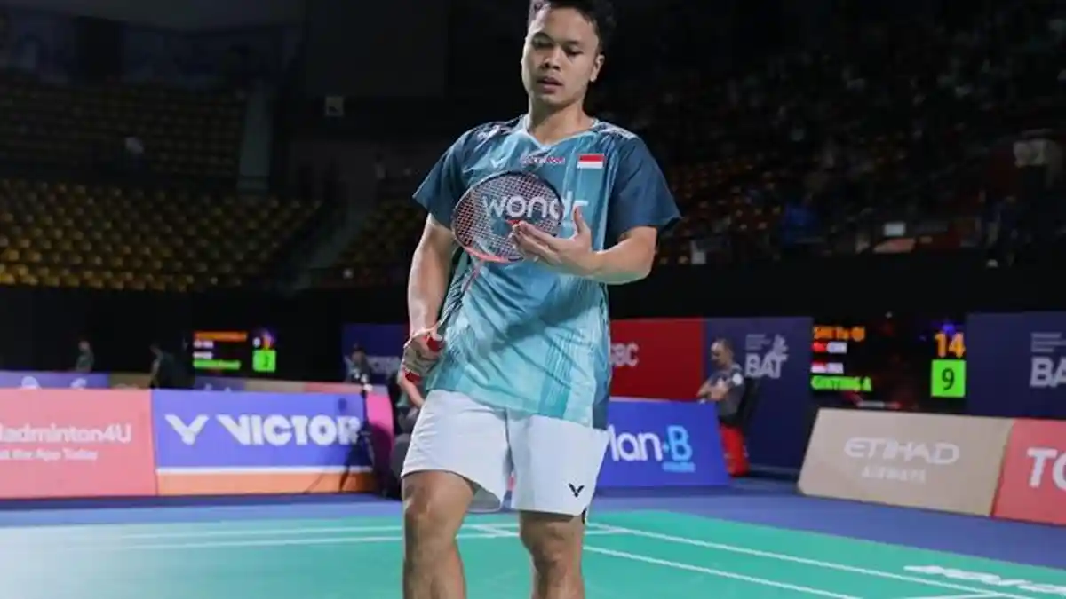 Hasil Babak 32 Besar Badminton Australia Open 2026, Anthony Ginting Tersingkir oleh Pemain Muda Cina