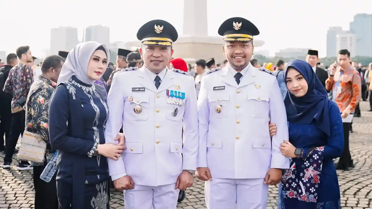 H Slamet Junaidi dan Ra Mahfudz Resmi Dilantik, Tonggak Awal Melanjutkan Pembangunan di Sampang