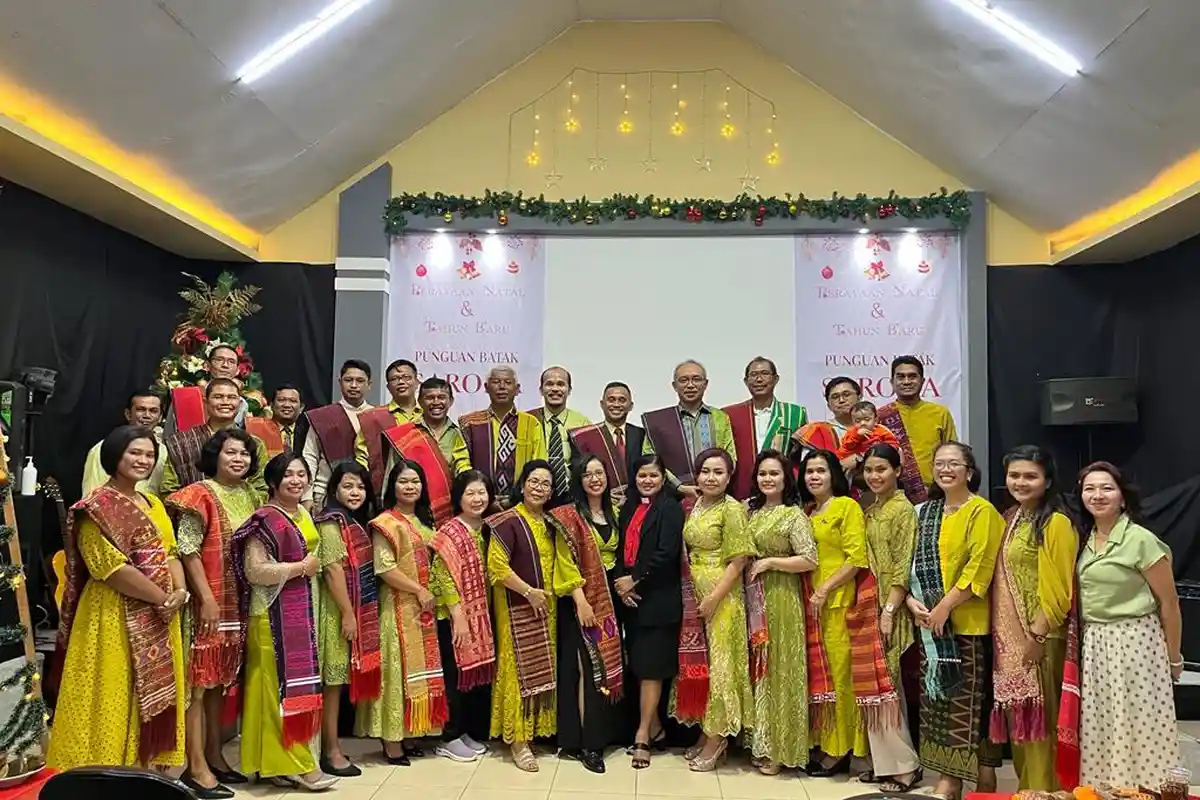 Paguyuban Batak Saroha Manggarai Laksanakan Natal dan Tahun Baru Bersama