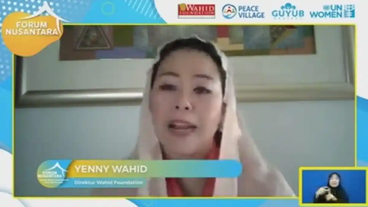 Yenny Wahid Beberkan Kiprah Desa Damai Hadapi Pandemi Covid-19