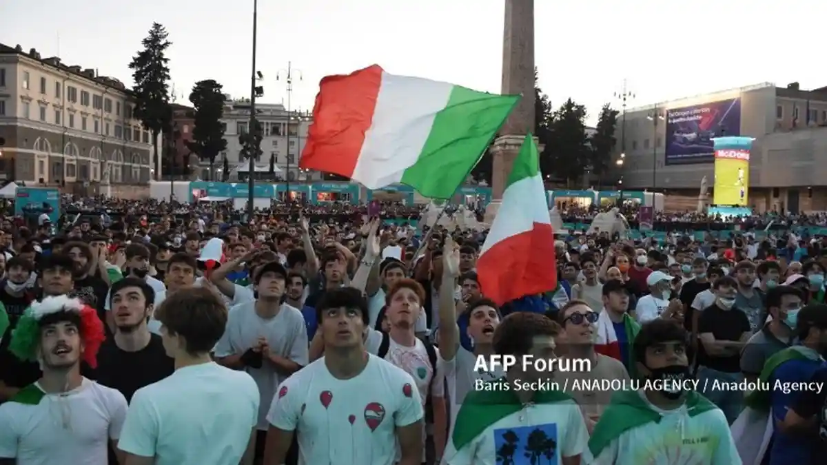 Italia Melaju ke Perempat Final Euro 2020 Seusai Menang Dramatis atas Austria