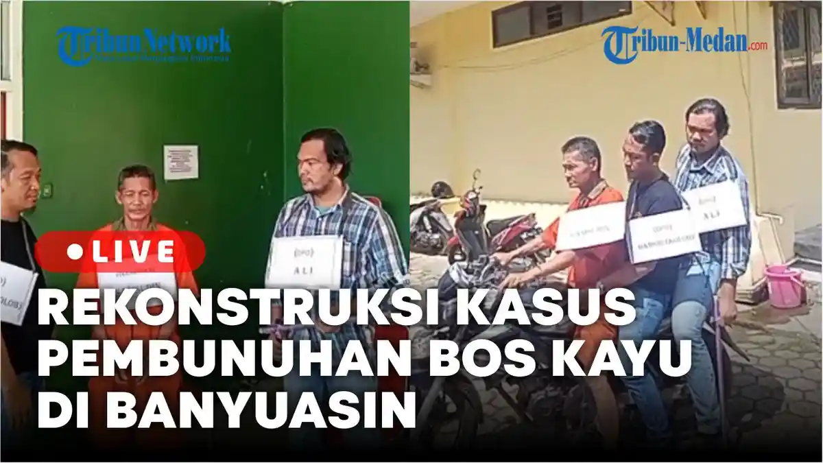Kakek Dua Cucu Tembak Pasutri Pengusaha Kayu di Sungsang Banyuasin