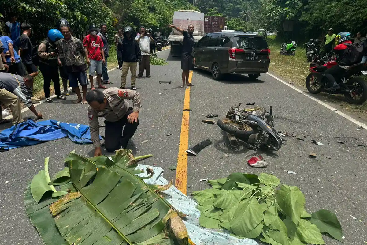Terungkap Identitas Sopir Truk yang Tabrak Pengendara Motor di Bolmong Sulawesi Utara hingga Tewas 