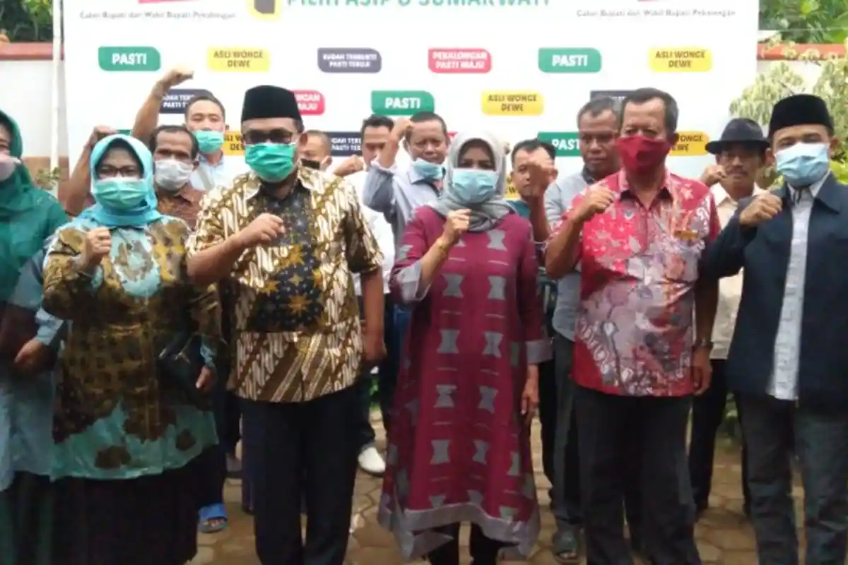 Legowo Terima Hasil Hitung Cepat Pilkada Pekalongan, Asip-Sumarwati Beri Selamat Fadia-Riswadi