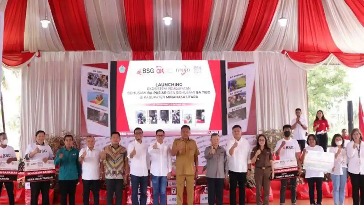 Olly Dondokambey Apresiasi BSG Hadirkan KUR Bohusami Ba Tibo dan Ba Pasiar