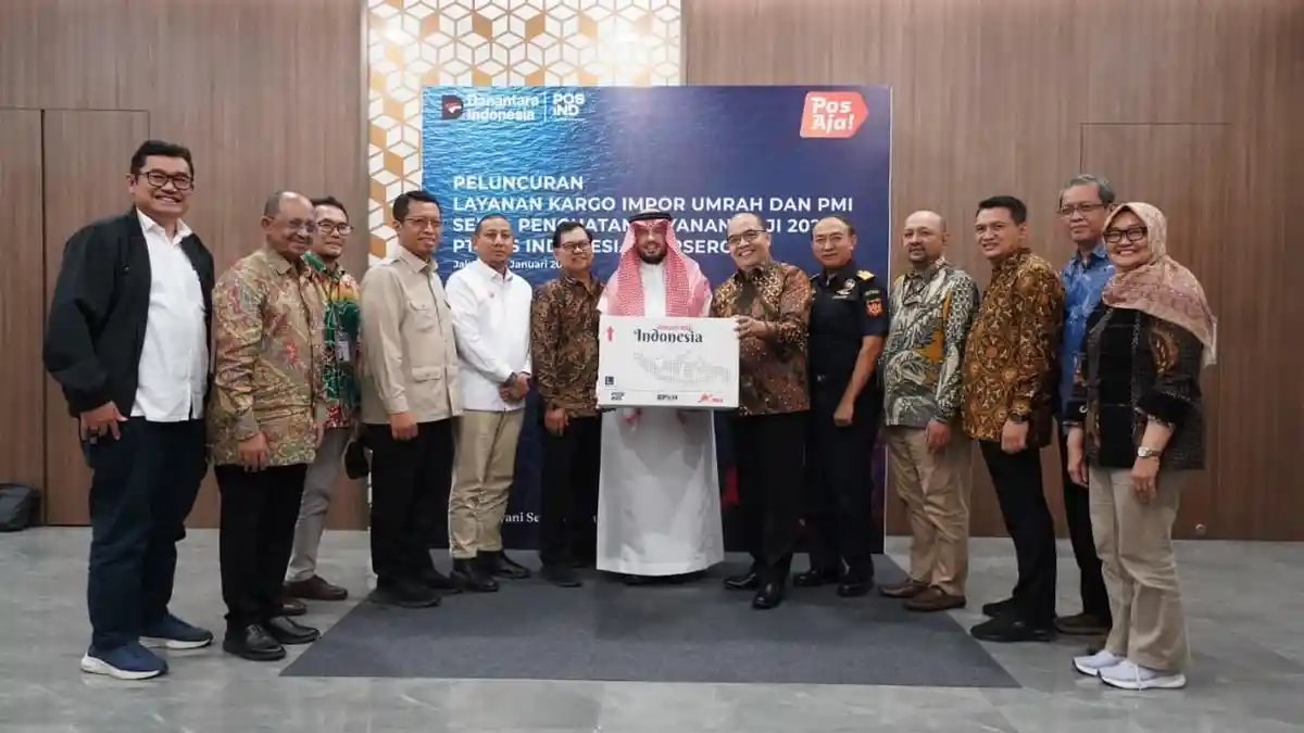 Pos Indonesia Optimalkan Kargo Udara untuk PMI, Haji, dan Umrah