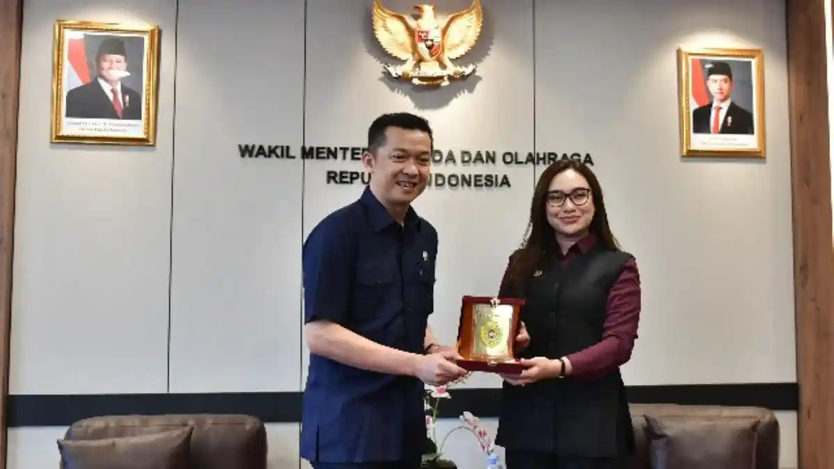 Wamenpora Terima Audiensi Wakil Wali Kota Kupang, Perkuat Sinergi Program Pemuda & Olahraga