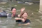 Banjir Melanda Desa Mekarsari Serang, 85 Rumah Terendam Hingga 2,5 Meter