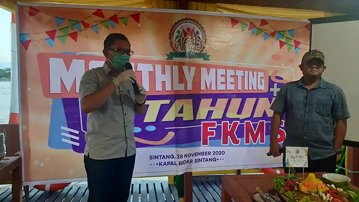 Florentinus Anum Minta FKMS Bantu Pemerintah Wujudkan Sintang Lestari