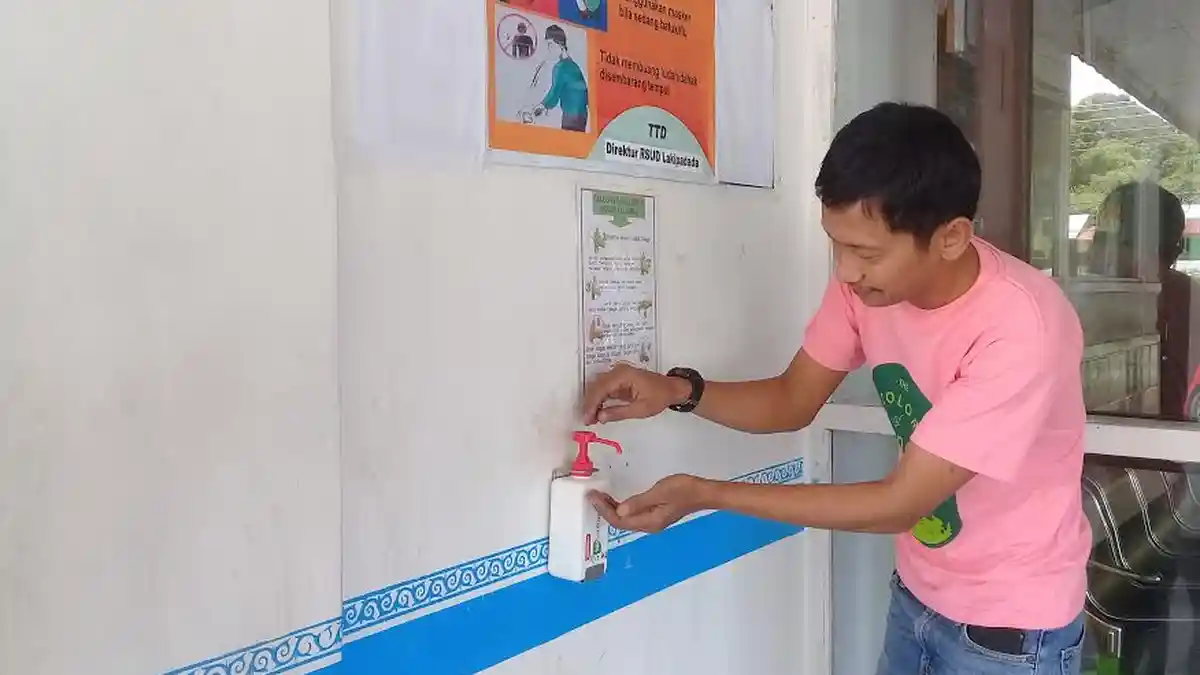 Hand Sanitizer yang Disiapkan RSUD Lakipadada Tana Toraja Hilang Misterius