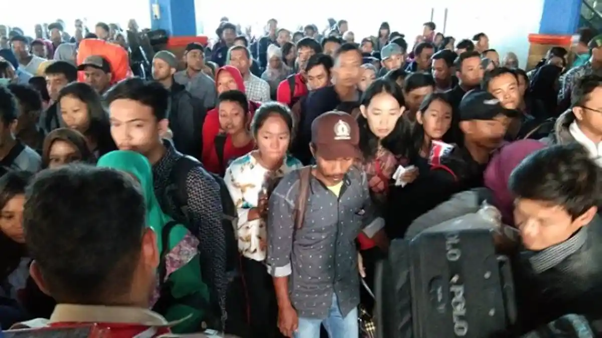 Hari Ini Puncak Arus Balik Lebaran di Pelabuhan Bakauheni