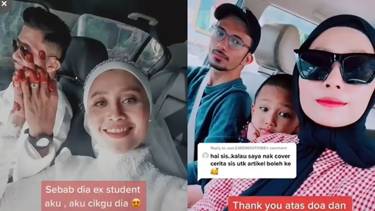 Masih Ingat Murid Nikahi Guru Cantik? Perjuangan Cinta Anak SMA, Kini Izza & Ammar Dikaruniai Anak
