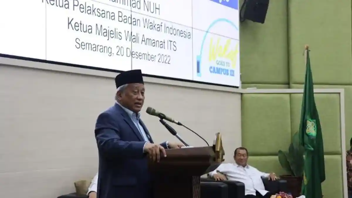 Prof Mumammad NUH Isi Kuliah Umum Literasi Wakaf di UIN Walisongo ...