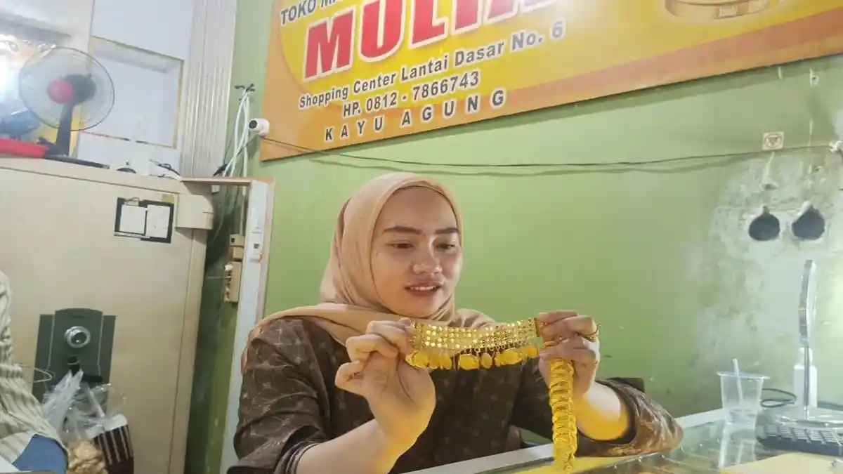 Harga Emas di OKI Sentuh Angka Rp 7,2 Juta Per Suku, Warga Semangat Jual Perhiasan
