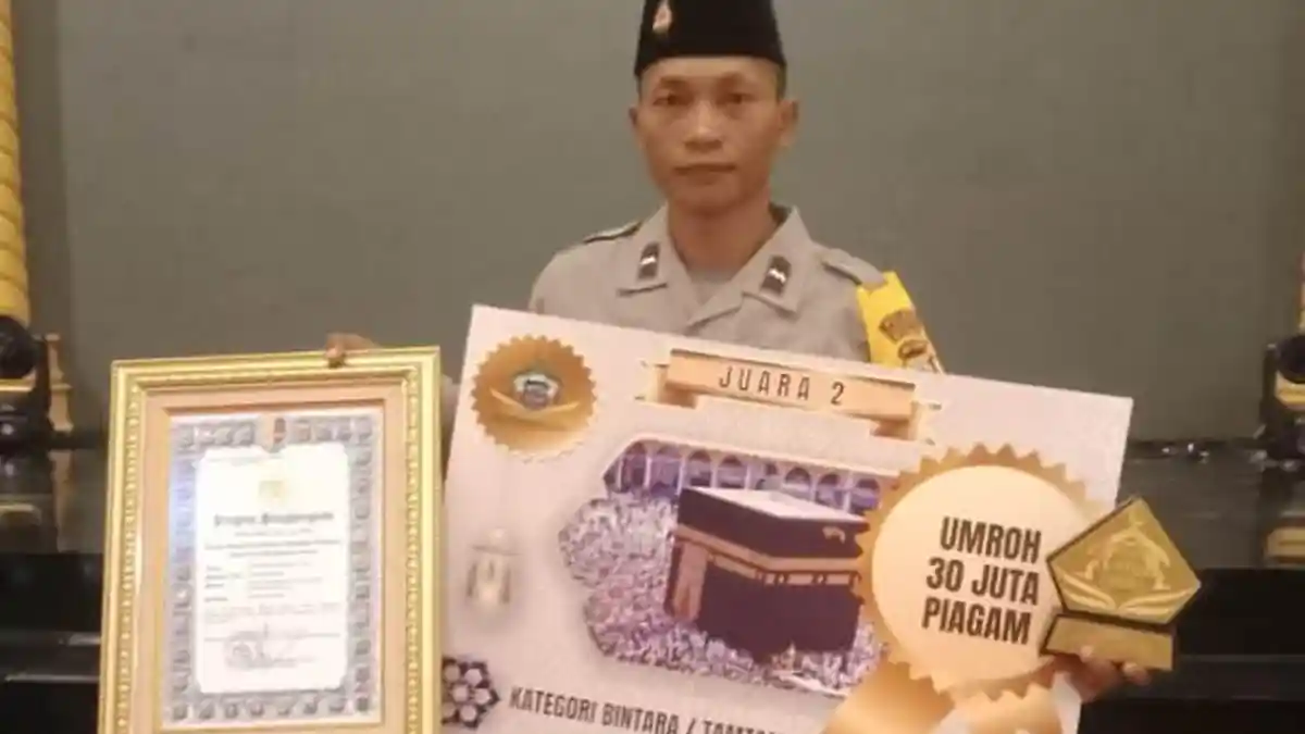 Sosok Aipda Fahrudin, Bhabinkamtibmas Boyolali Yang Jadi Jawara MTQ di Mabes Polri