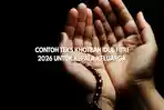 Contoh Teks Khotbah Idul Fitri 2026 untuk Kepala Keluarga yang Menjadi Khatib di Rumah