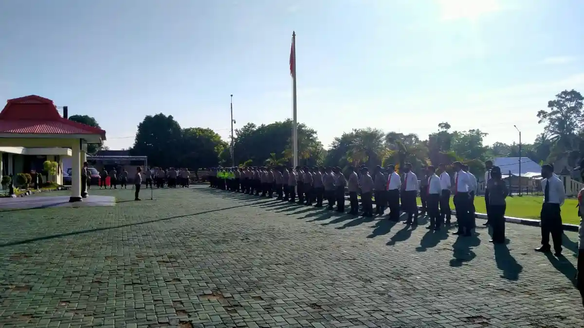 Meski Hari Libur Panjang, Kapolres Perintahkan Jajaran Polres Bangka Siaga 1