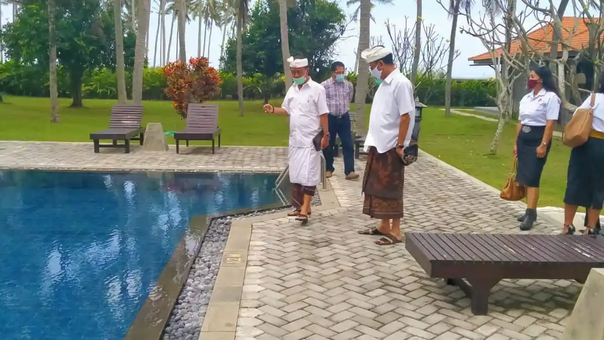Dipimpin Sekda Jembrana, Pemkab Jembrana dan PHRI Cek Kesiapan Hotel Sambut Normal Baru