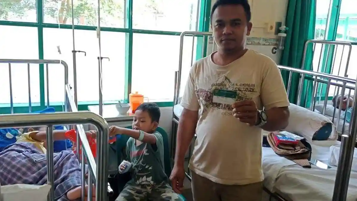 Iwan Lega Pengobatan Anaknya Dijamin Penuh Program JKN