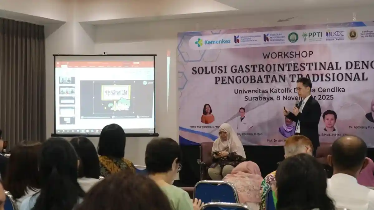 Sinshe Jeffri dari ICCM Batam Jadi Pembicara di Workshop Nasional Soal Pengobatan TCM