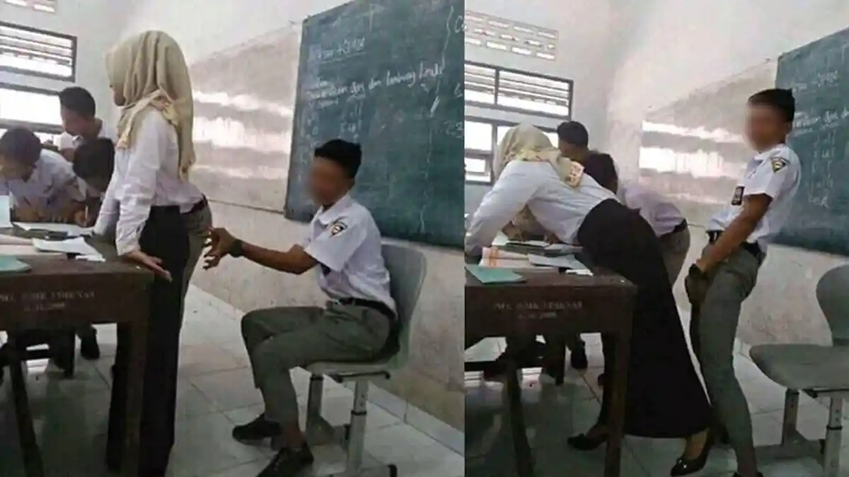 Astaga! Kelakuan Murid Ini ke Gurunya Bikin Geram Netter, Enggak Bermoral!