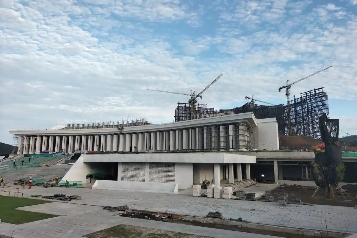 Update Terbaru Persiapan Upacara 17 Agustus di IKN Nusantara Kaltim, Ada RS dan Hotel yang Siap