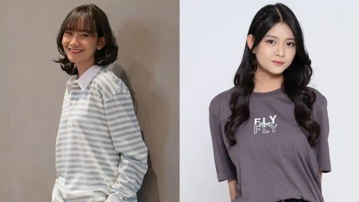 Buat Gempar se-Indonesia, Freya dan Christy JKT48 Pose Kiyowo dan Kocak di Shopee Live