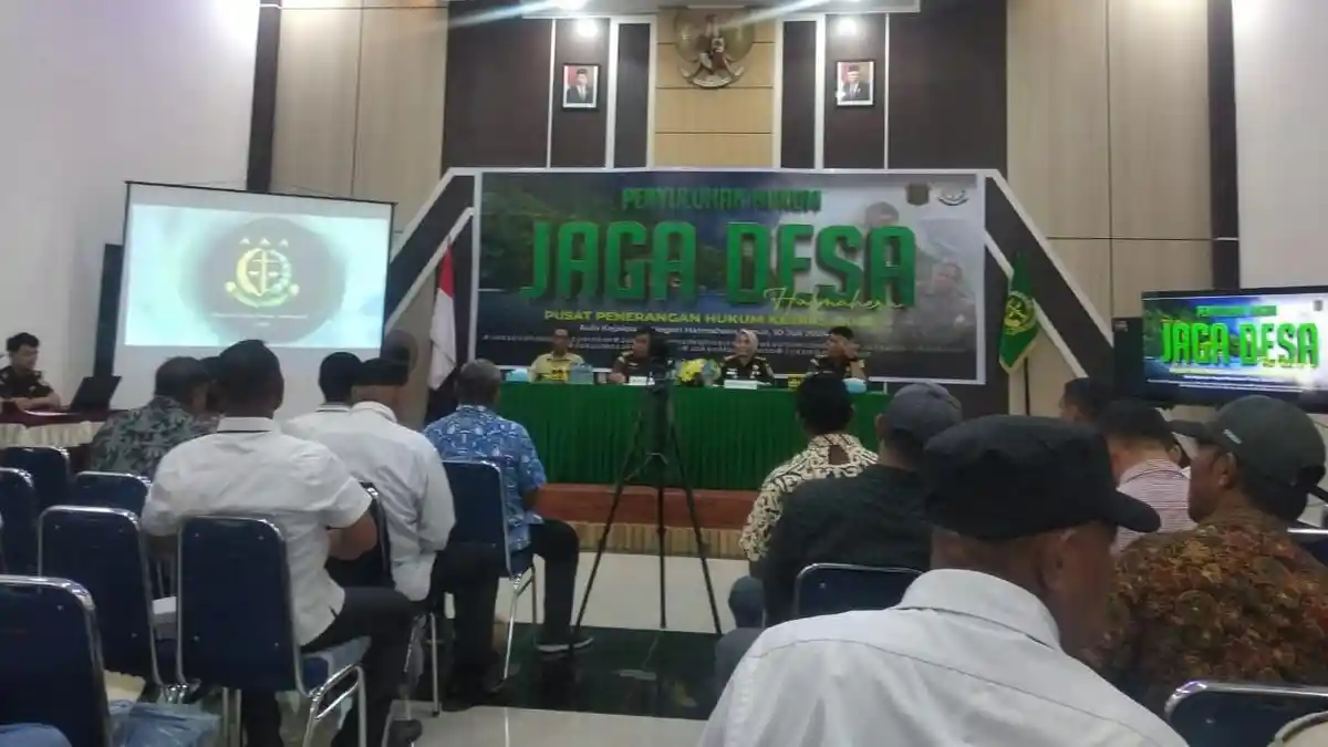 Cegah Korupsi Dana Desa, Kejari Halmahera Timur Maluku Utara Gelar Program Jaga Desa