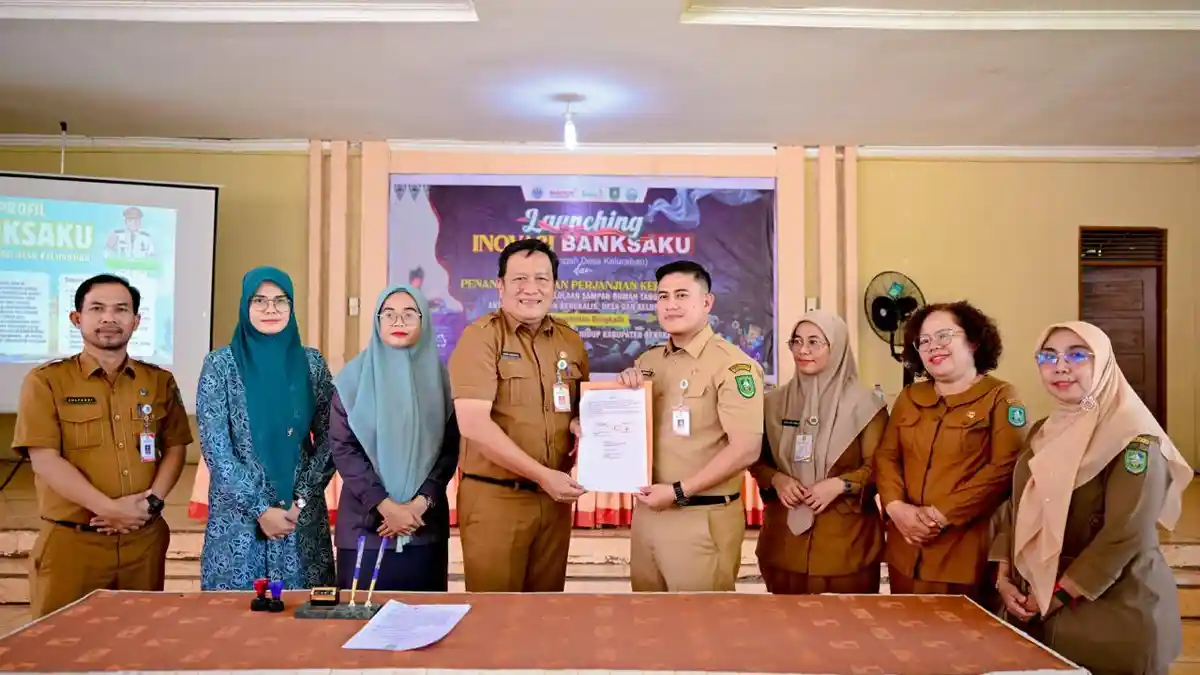 DLH Bengkalis Jalin Kerjasama Pengelolaan Sampah Dengan Kecamatan Bengkalis