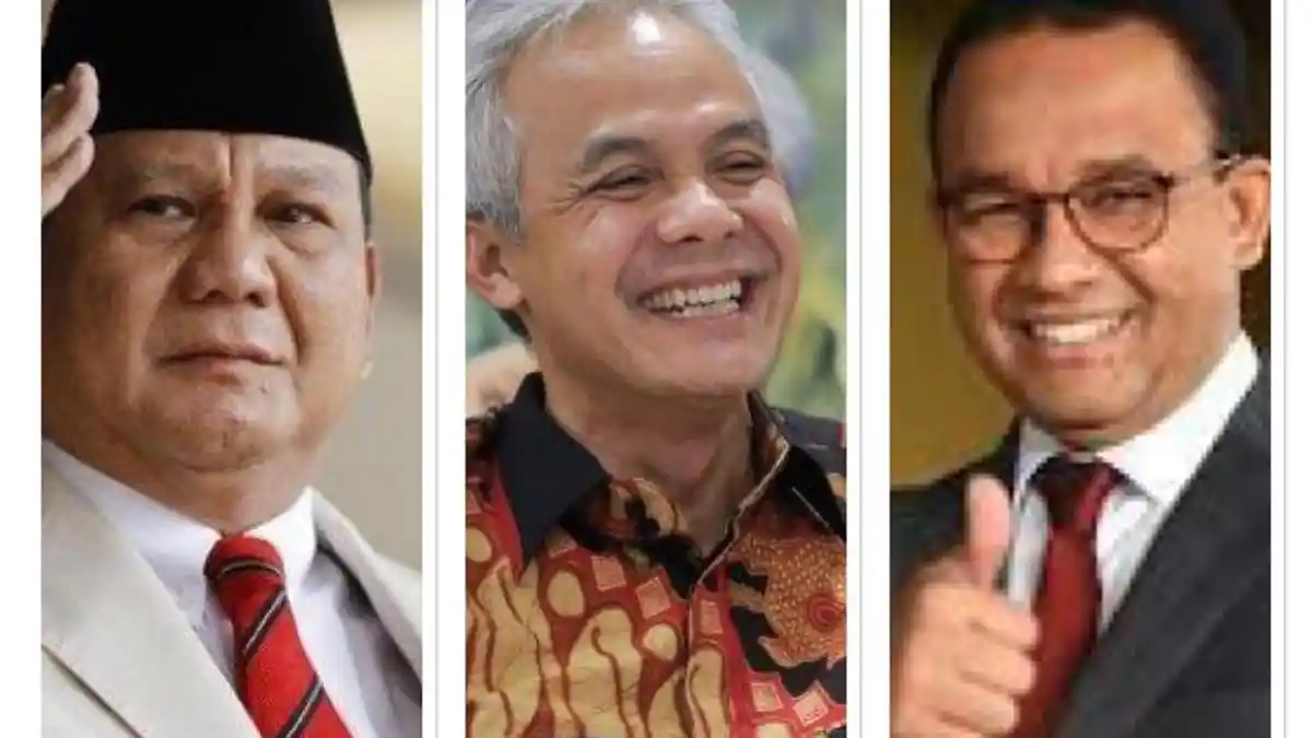 25 Hari Menuju Pilpres Lembaga Survei Masih Unggulkan Prabowo-Gibran, Anies-Ganjar Saling Kejar