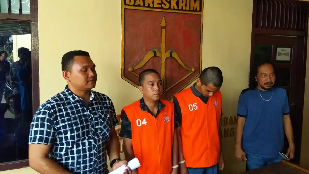 Dua Spesialis Pencuri Motor Ditangkap Polresta Jambi, Rahmat Pernah Ditahan Kasus Pencehan Seksual