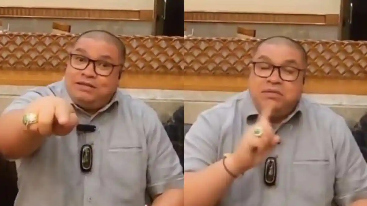 Razman Nasution Tunjuk-tunjuk Kamera Bantah Minta Damai ke Hotman Paris: Saya Tak Takut Sama Kau!