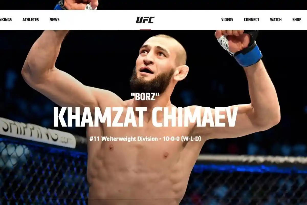BREAKING NEWS UFC: Rangking Khamzat Chimaev Melesat Masuk ke 3 Besar, Di Bawah Leon Edwards