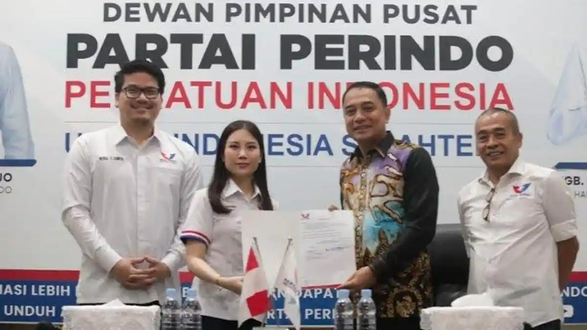Perindo Dukung Eri Cahyadi Rebut Kursi Wali Kota Surabaya, Angela Tanoesoedibjo Siap Turun Gunung