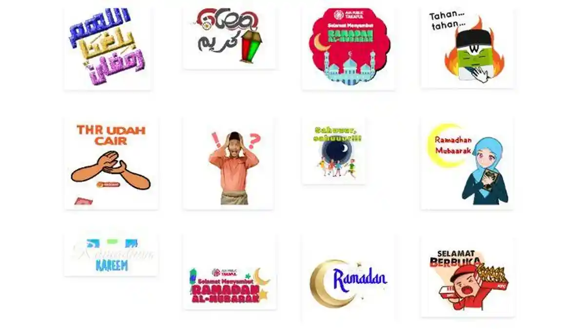 50 Link Download Sticker Ramadhan 2024 Gratis Tanpa Aplikasi dan Paket Resmi WhatsApp
