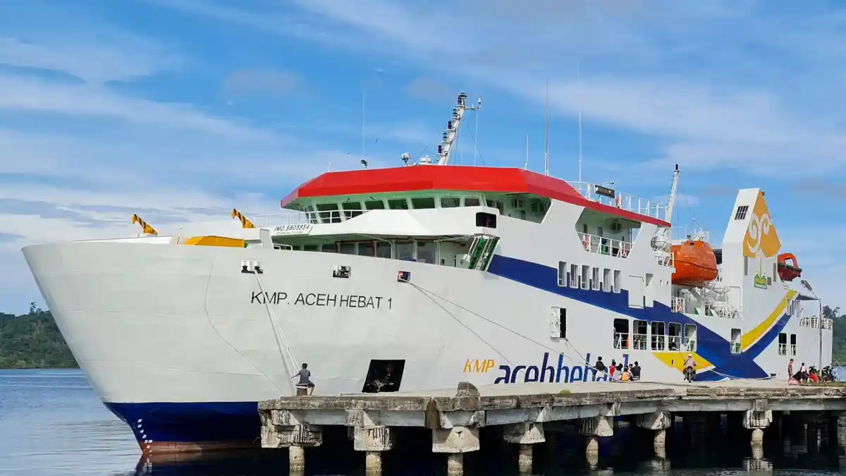 KMP Aceh Hebat 1 Tunda Berlayar, Ini Penyebabnya