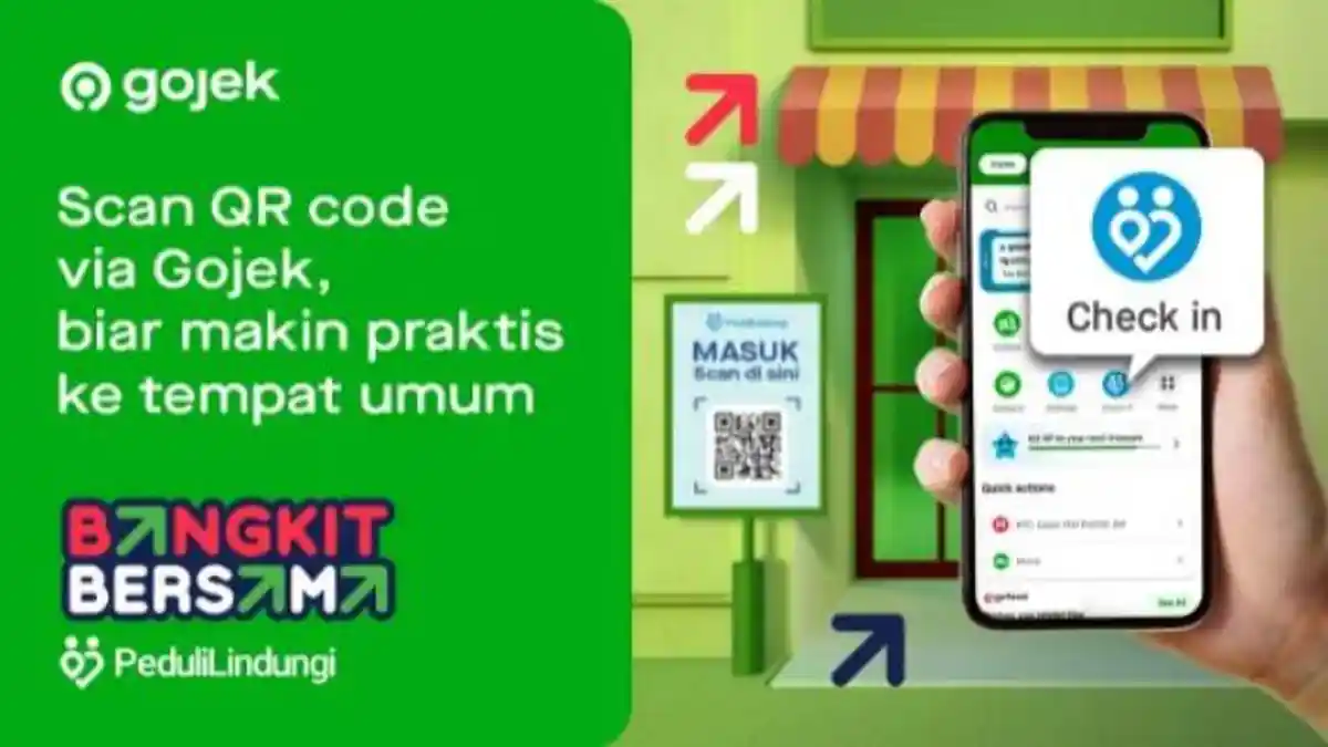 CARA Mudah Scan QR Code di PeduliLindungi, Gojek, Shopee, Tokopedia dan Traveloka
