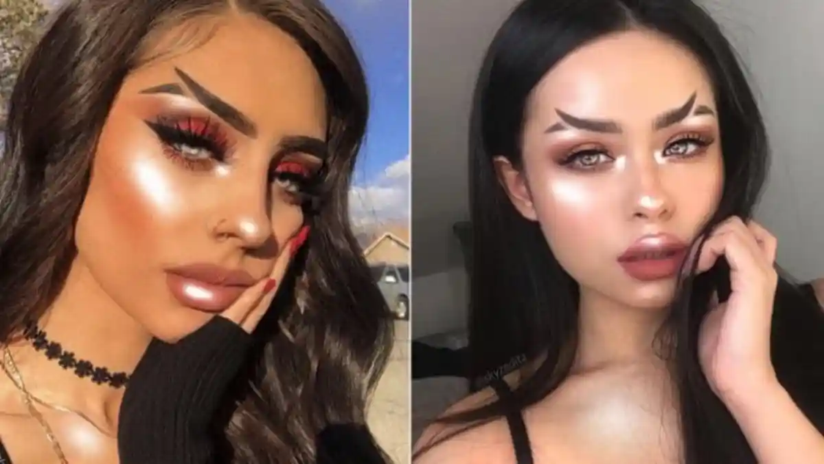 Makin Aneh, Setelah Alis Petir, Kini Hadir Alis Model Baru, Bentuk Ekor Ikan