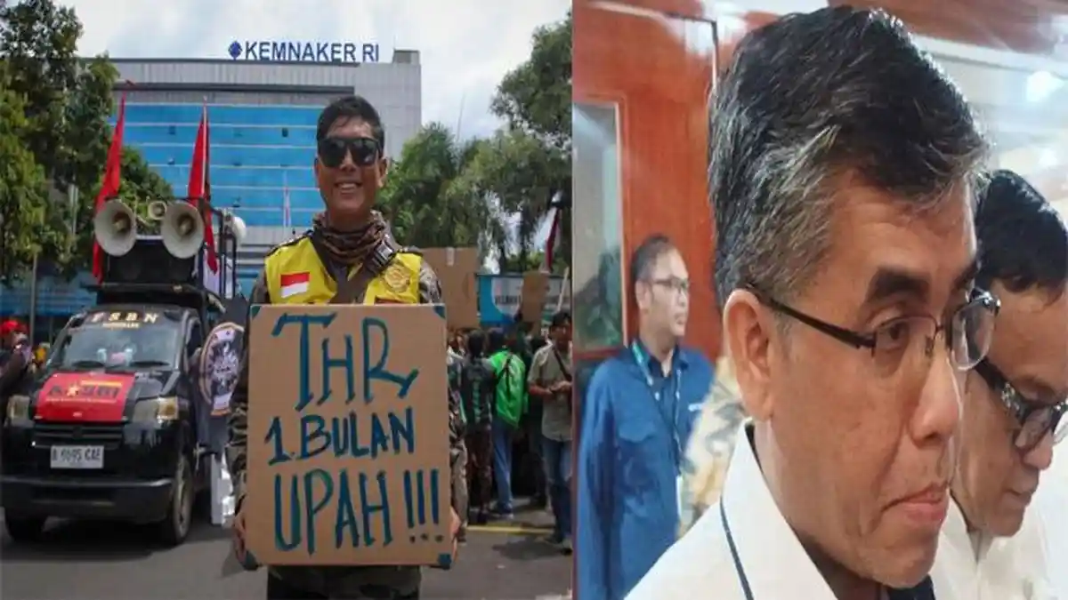 DRIVER Ojol Gelar Demo Tuntut THR: Kami Butuh Uang Bukan Bahan Pokok, Menaker Janji Bakal Dibahas