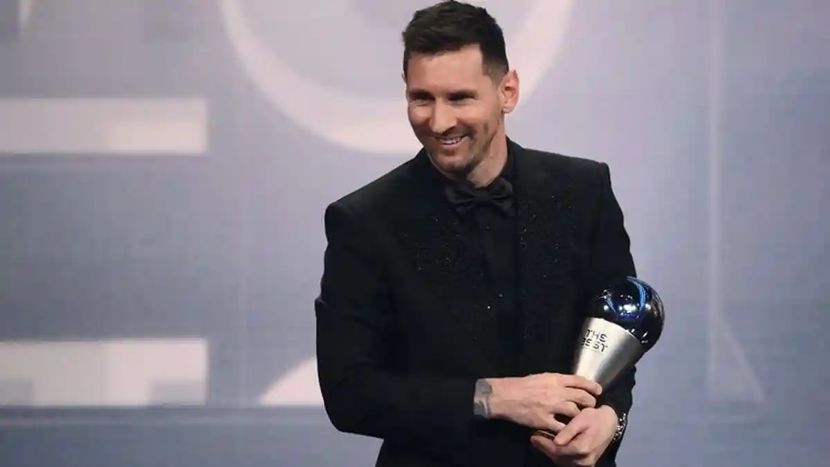 Lionel Messi Pemain Terbaik FIFA 2022