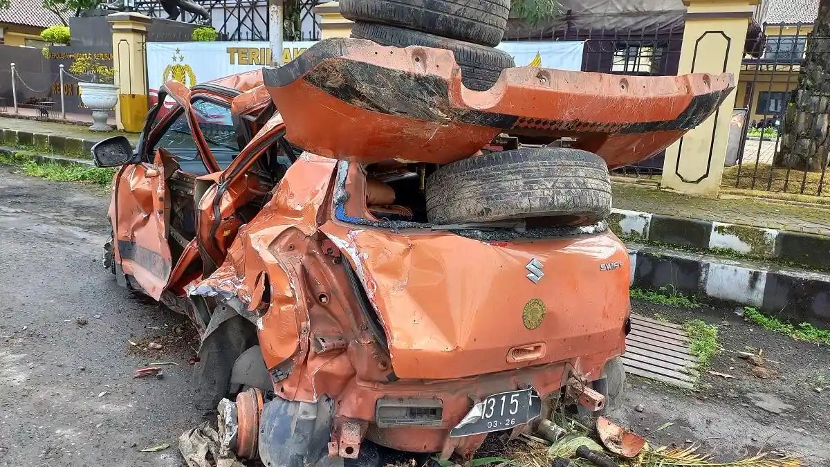 Tak Ada Saksi Mata Kecelakaan Maut Suzuki Swift Disambar KA Serayu di Leuwidahu, Warga Takut